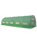 Solar de gradina 8 x 3 x 2 m, folie verde