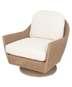 Fotoliu balansoar rotativ TOBAGO lungime 90 latime 89 inaltime 87.5 natur cu crem 