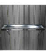 Polita magazie STORAGE lungime 80 latime 20 gri 