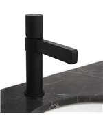 Baterie lavoar MOEN lungime 3.7 latime 12.5 14.5 inaltime 17.5 negru