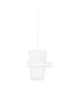 Suport perie WC VICINI lungime 14 latime 11.8 inaltime 35.2 alb mat