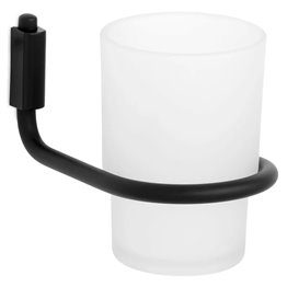 Suport pahar DUBLIN lungime 7.75 latime 10.7 inaltime 11.8 negru mat 