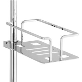 Cos suspendat bara dus(dia.20 25mm) METAL lungime 23 latime 11 inaltime 7 cromat