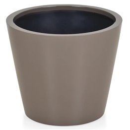 Vas (suport ghiveci) LOTUS inaltime 36 diametru 40 bej