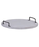 Tavita rotunda pentru servit URBAN inaltime 9 diametru 46 alb