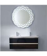 Oglinda LED EXQUISITE diametru 100 transparent
