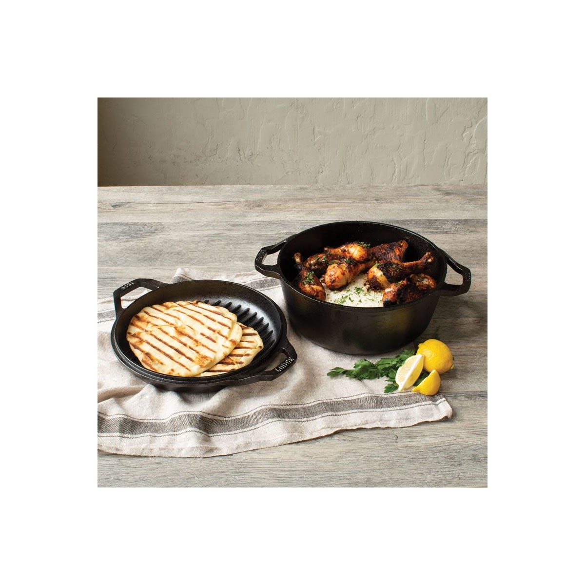 tigaie si cratita din fonta