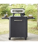 Modul bucatarie de exterior cu 1 usa, spatiu depozitare Cozze negru 60 x 60 x 90 cm 90522