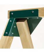 Coltar constructie  leagane, din otel,  pentru grinzi de 7-12 cm, KBT 827.020.002.001