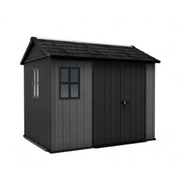 Magazie de gradina mare, Evotech, NEWTON Plus, 7.5x9, Gri, Keter 259109