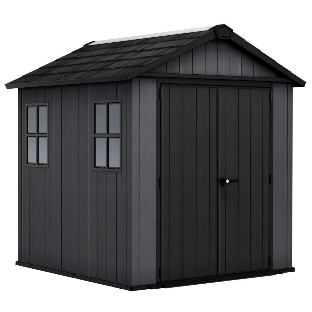 Casuta de gradina Keter, Newton Plus, 7 x 7.5 gri