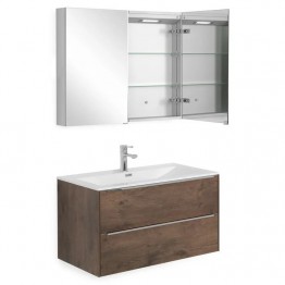 Dulap de baie suspendat cu...