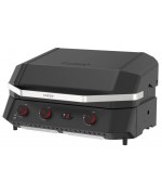 Gratar pe gaz tip plancha si grill cu 3 arzatoare si capac G-800 Combo Cozze 90505