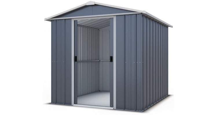Magazie metalica de gradina Yardmaster, 202 x 217 x 189cm, Antracit