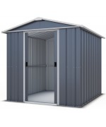 Magazie metalica de gradina Yardmaster, 202 x 217 x 189cm, Antracit