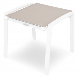 Taburet COSMO lungime 54 latime 54 inaltime 46.5 alb latte