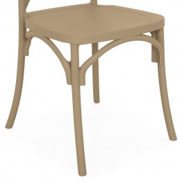 Scaun exterior suprapozabil...