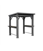 Pavilion Acoperis pentru gratar, Keter Gazebo, din material plastic, Antracit
