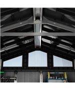 Casuta de gradina Duotech Keter Stronghold 8 x 6 gri antracit