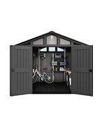 Casuta de gradina Duotech Keter Stronghold 8 x 6 gri antracit