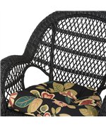 Balansoar SUSAN lungime 76 latime 73.5 inaltime 91 negru