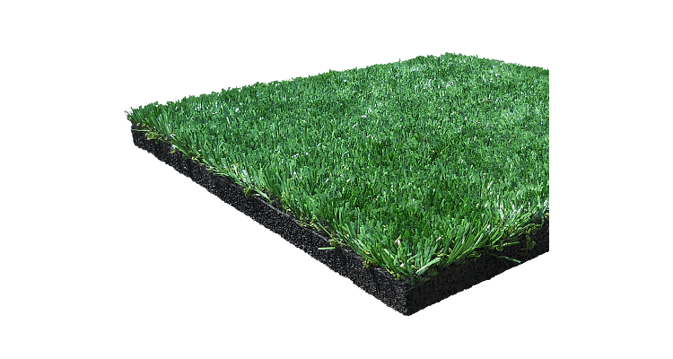 Pavele de cauciuc cu gazon artificial Grass 100x100x3 cm pentru beton sau nisip