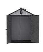 Magaziede de gradina 6x4, suprafata 2 m², panouri PVC rasina, podea inclusa, Pollen Nature Revolution