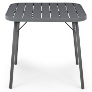 Set 2 Scaune si Masa patrata BALI  gri/-osu