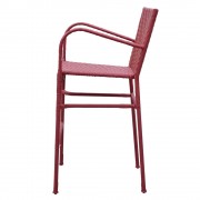 Scaun bar NEELY 57x58x111.5 cm rosu Scaun bar NEELY 57x58x111.5 cm rosu