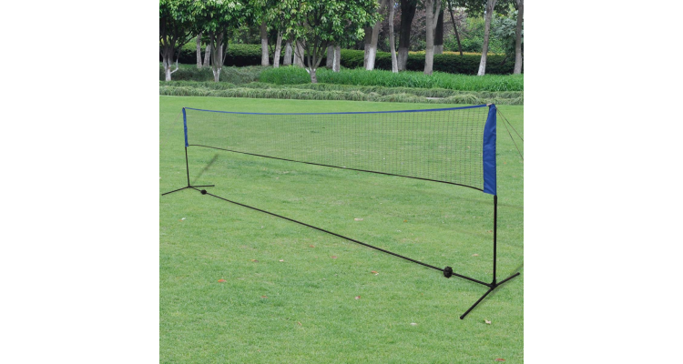 Fileu de badminton cu fluturasi 600x155 cm title=Fileu de badminton cu fluturasi 600x155 cm