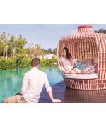 Pat de gradina Teacup 181x176x176