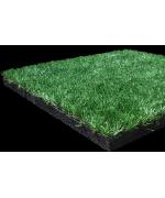 Pavele cauciuc alveolare acoperite cu gazon artificial 100x100x20 cm