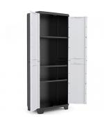 Dulap de exterior din plastic Kis, 3 rafturi