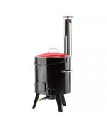 Cazan de gatit cu lemne, include capac si polonic, 14 L