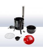 Cazan de gatit cu lemne, include capac si polonic, 14 L