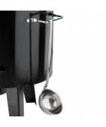 Cazan de gatit cu lemne, include capac si polonic, 14 L