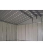 Magazie metalica de gradina Yardmaster, 202 x 217 x 189cm, Antracit