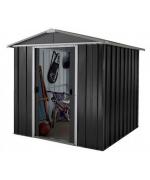 Magazie metalica de gradina Yardmaster, 202 x 217 x 189cm, Antracit