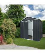 Magazie metalica de gradina Yardmaster, 202 x 217 x 189cm, Antracit