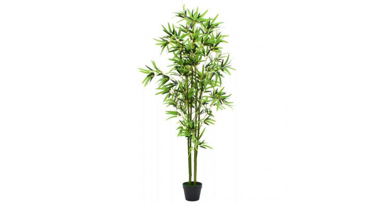 Plantă bambus artificial cu ghiveci 175 cm, verde Alti producatori