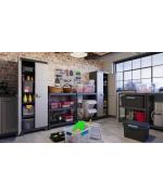 Dulap inalt Logic Pro, 4 polite reglabile, 65 x 45 x 182 cm