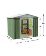 Magazie metalica, 217x242 cm