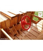 Complex de joaca Fortress Driver 460 x 240 x H290cm