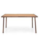 Set 4 scaune si masa AMAYA  maro/natur Set 4 scaune si masa AMAYA  maro/natur