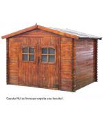 Magazie din lemn pentru gradina L2824, 280x240 cm Magazie din lemn pentru gradina L2824, 280x240 cm