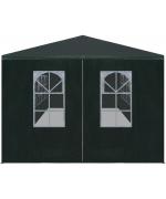 Cort de petrecere, verde, 3 x 12 m