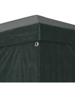Cort de petrecere, verde, 3 x 12 m