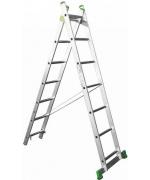 Scara de aluminiu dubla 2 x7 trepte