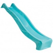 Tobogan Tsuri, 2.9m, HDPE turcoaz, cu duza de apa