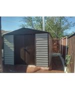 TS108 Magazie de gradina metalica TS108, 303x237